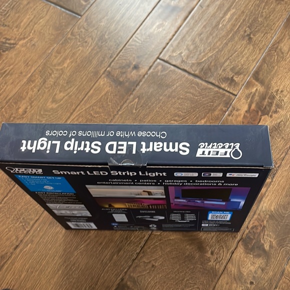 Feit Smart WiFi LED Strip Light Electric 192-in Color Changing Tape Effect 16 FT - Picture 4 of 4